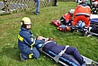 Betreuung von Verletzten (Foto:Rainer Wilken)